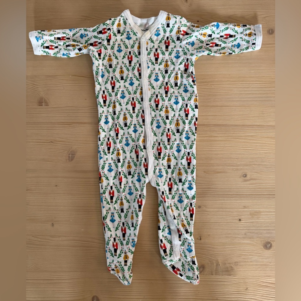 Roller Rabbit Sugar Plum Party Footie